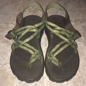 Chaco ZX/2 Yampa Green Double Strap Sport Sandals